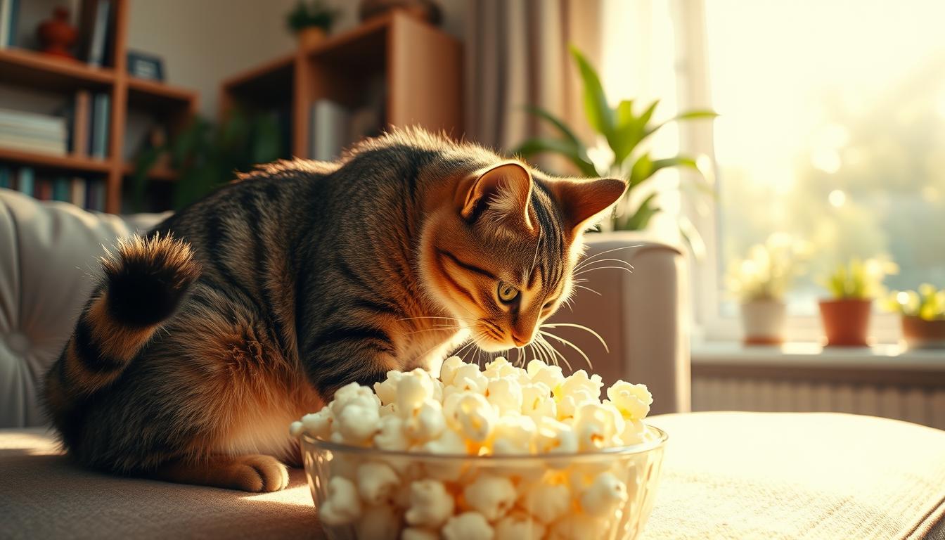 can cat eat popcorn