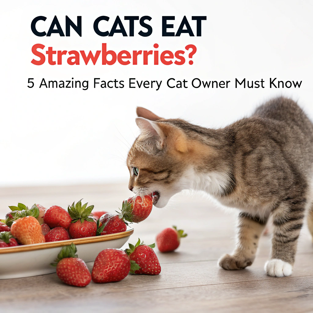 Can Cats Eat Strawberries? 5 Amazing Facts Every Cat Owner Must Know” 🍓🐱