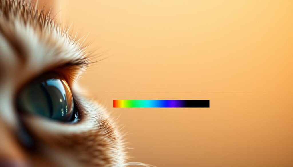 cat vision color spectrum comparison
