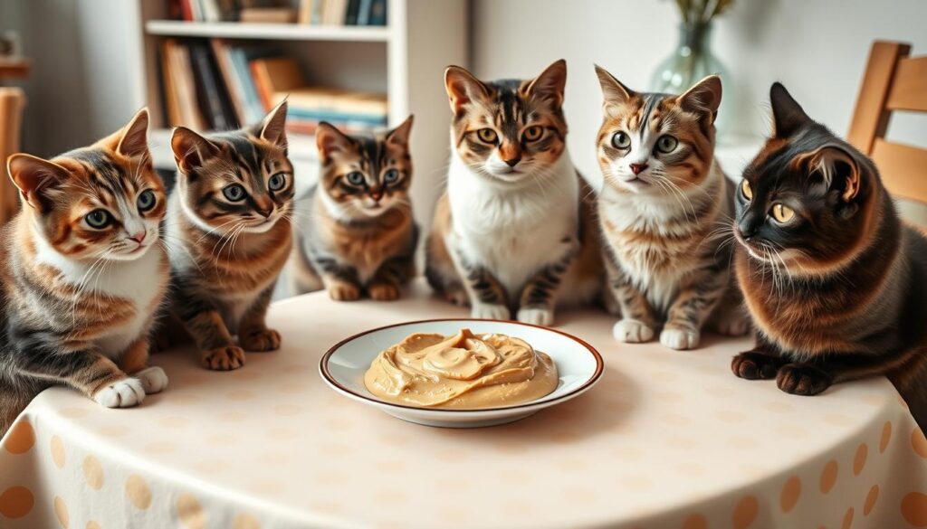 cats peanut butter diet guidelines