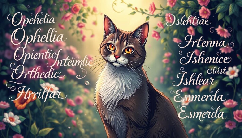 cultural and literary girl cat names