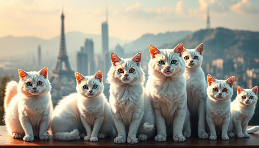 famous white cat names