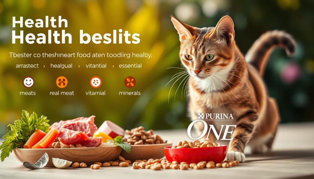 health benefits of purina one cat food