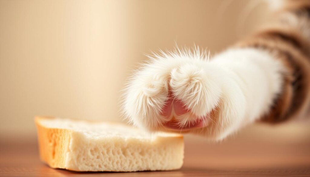 is bread harmful for cats