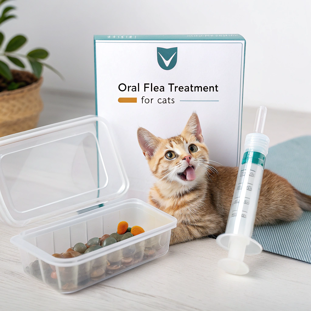 “oral flea treatment for cats: benefits,options,and how it works”