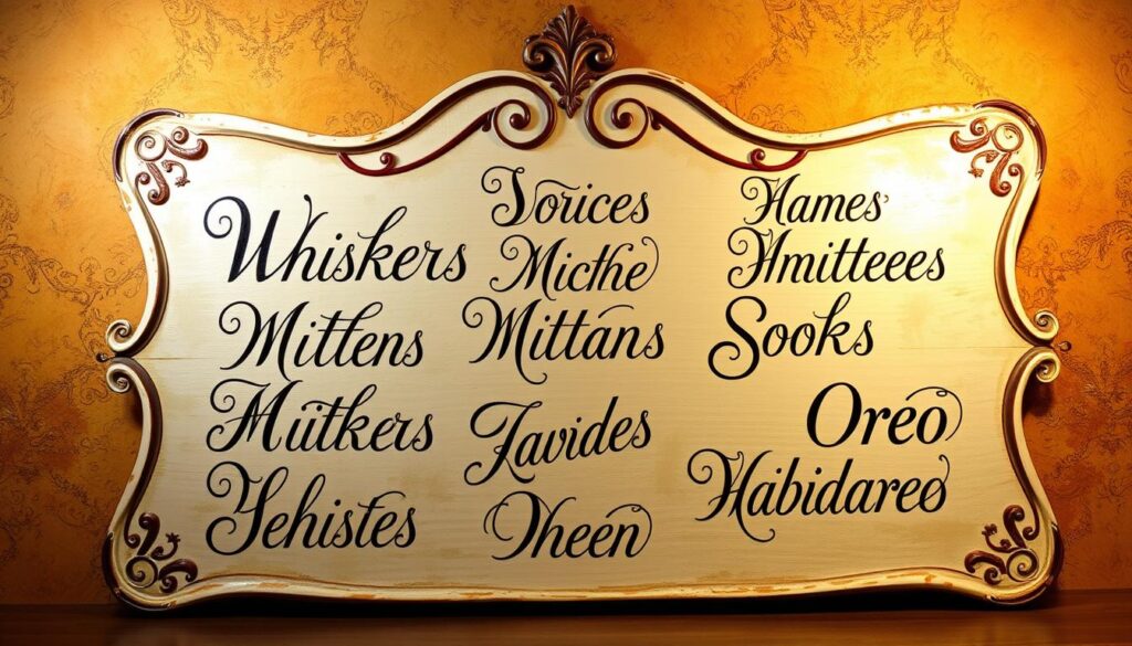 traditional cat names