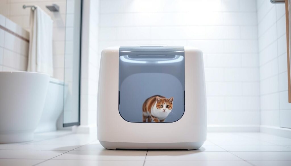 automatic self-cleaning litter box