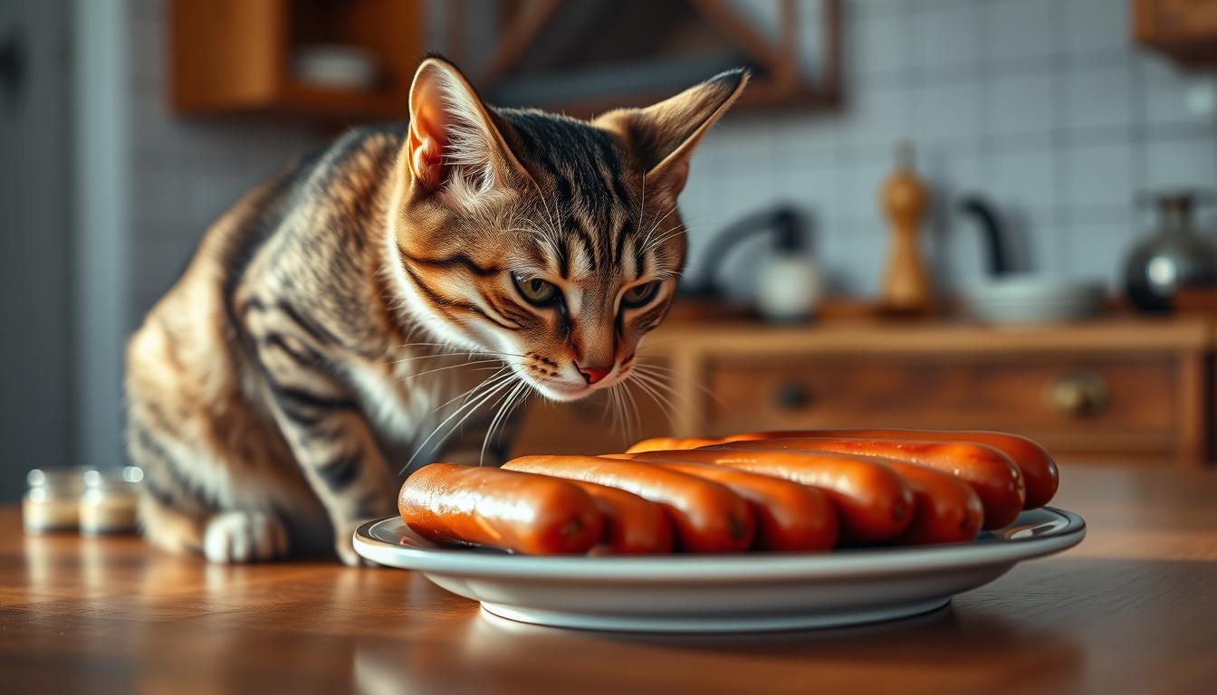 can cats eat hot dogs