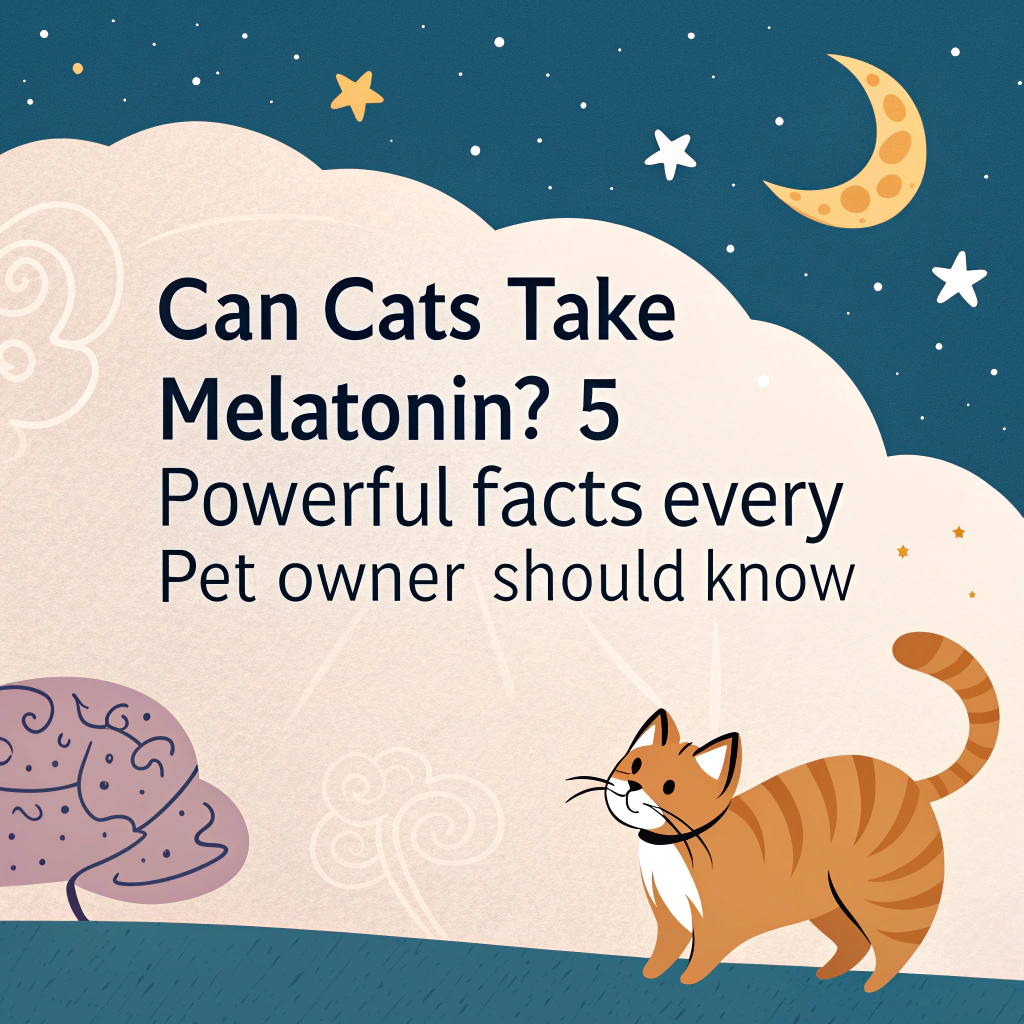 🧠 Can Cats Take Melatonin? 5 Powerful Facts Every Pet Owner Should Know 🐱🌙