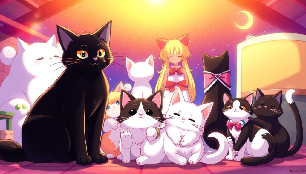 famous anime cat names