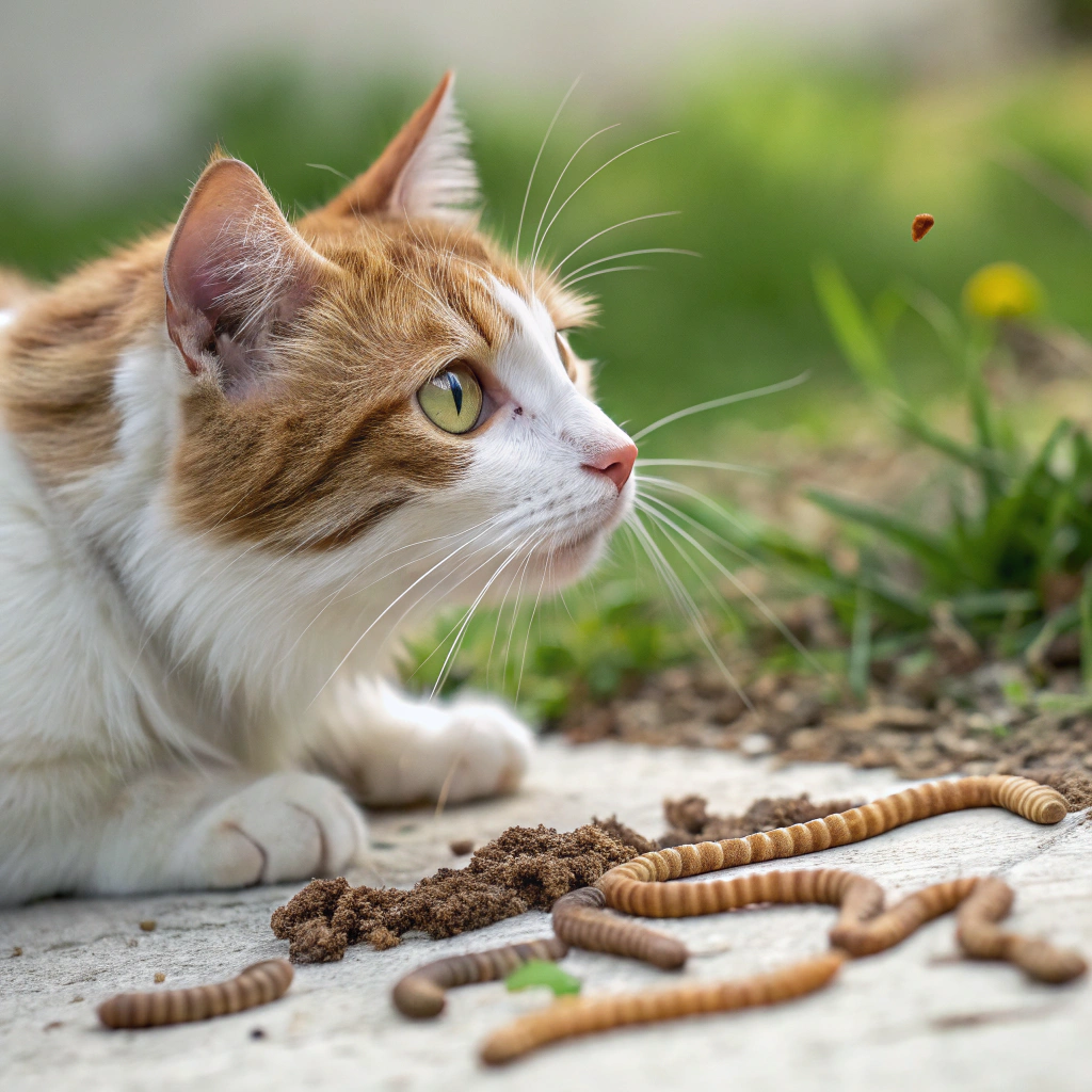 treat worms in cats