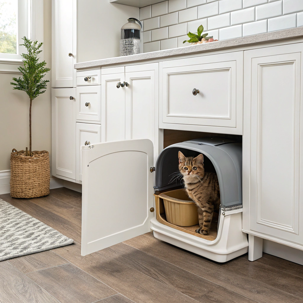 🔍 7 Genius Hidden Litter Box Ideas Every Cat Owner Will Love 🐱🪴