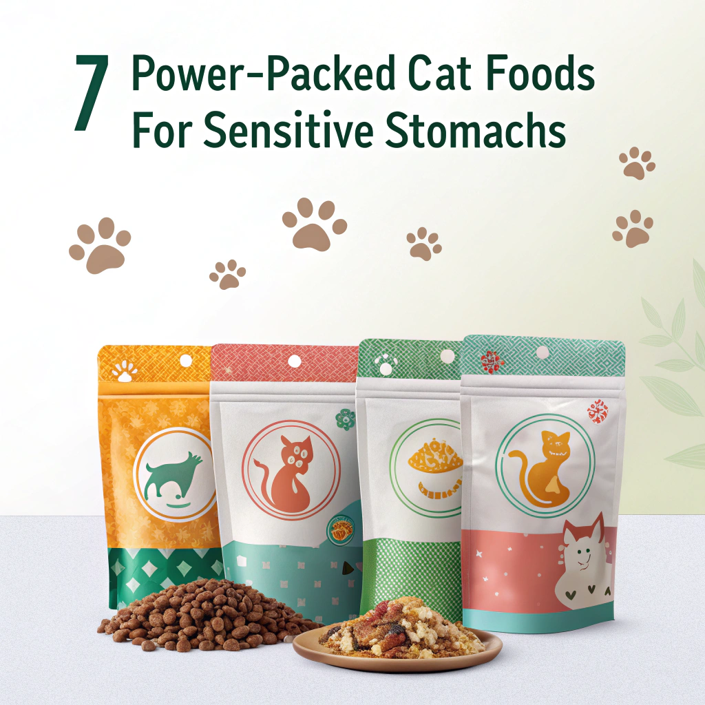 cat food for sensative stomackes