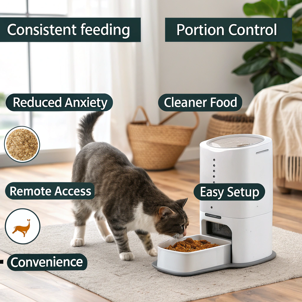 🐾 Automatic Cat Feeder: 7 Powerful Benefits for a Happier, Healthier Cat 😺