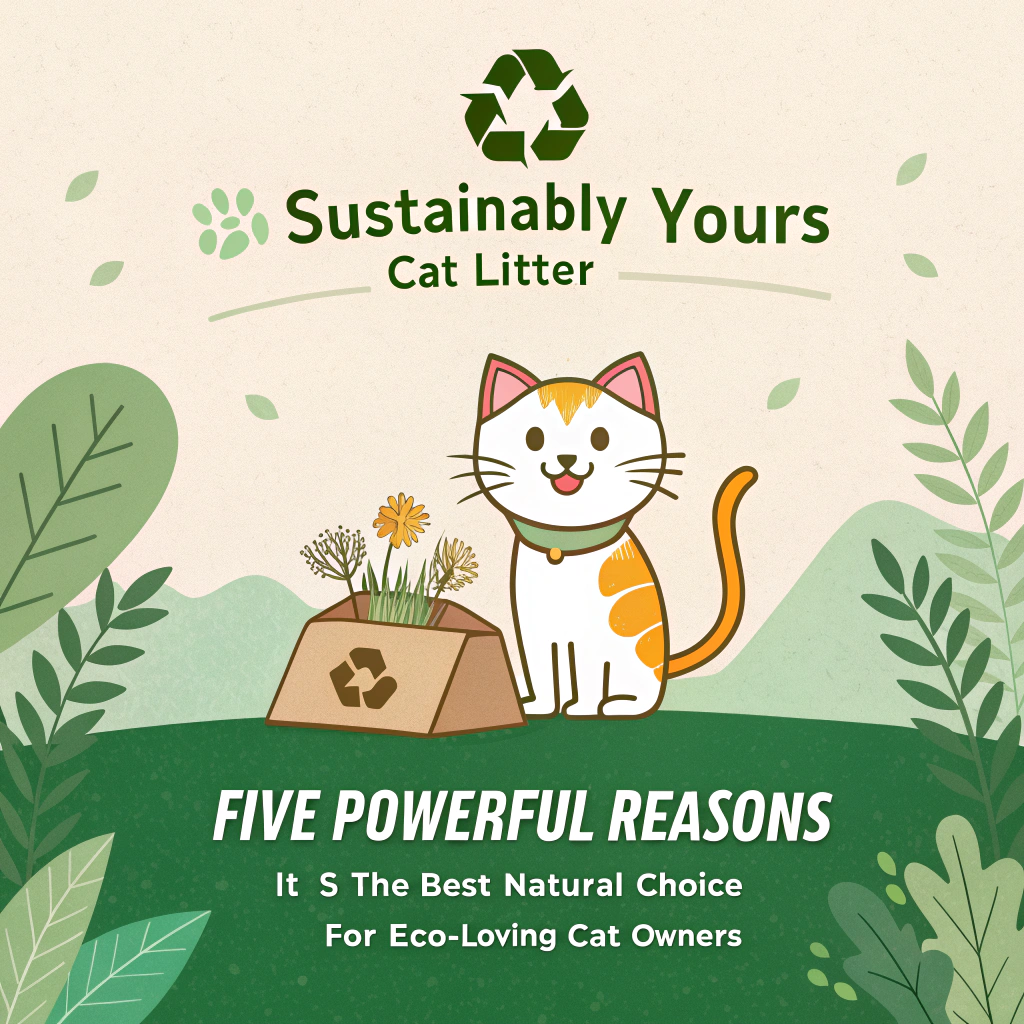 Sustainably Yours Cat Litter: 5 Powerful Reasons It’s the Best Natural Choice for Eco-Loving Cat Owners 🌿